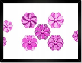 Poszterek keretben 40x30 Finom virágok