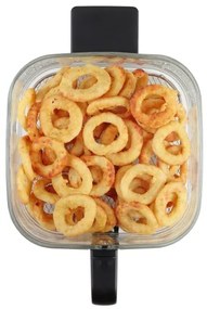 Concept FR5500 - Forró levegős sütő GLASS &amp; FAST 5,5 l 1200W/230V fekete