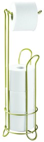 Aranyszínű acél WC-papír tartó állvány Classico – iDesign