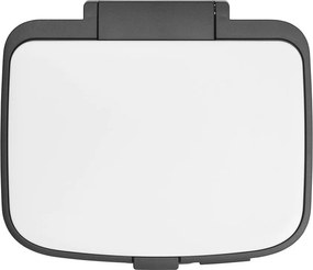 Fehér acél pedálos szemetes 7 l Bo – Brabantia