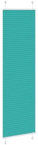 pliszírozott redőny Benzinzöld 60x200 cm szövetszélesség