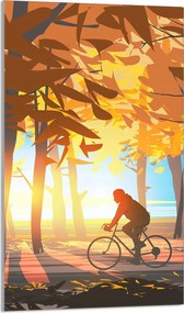 Üveg Vágódeszka 30x52 Erdő a Konyhába