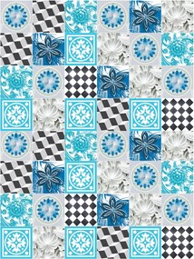 Fotótapéta Virágok Geometria Vinyl mix 184x254 +ragasztó