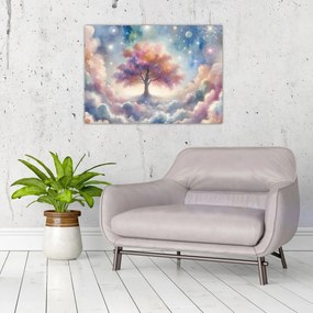 Kép – Életfa a felhőkben (70x50 cm)