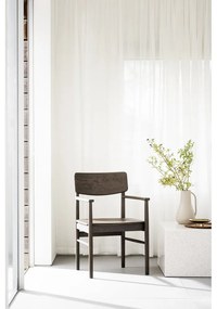 Sötétbarna tölgyfa étkezőszék Maidstone – Rowico