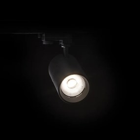 RENDL WISH 20 DIMM egyáramkörös sínre fekete 230V LED 20W 36° 3000K 4000K 5000K