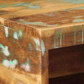 tömör újrahasznosított falra szerelhető TV-szekrény 60x30x19 cm