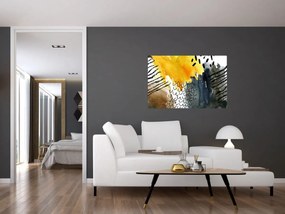 Kép - Absztrakt akvarell (90x60 cm)