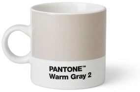 Világosszürke kerámia eszpresszó bögre 120 ml Espresso Warm Gray 2 – Pantone