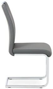 Szürke Ekobőr Étkezőszék. DCL-411 GREY