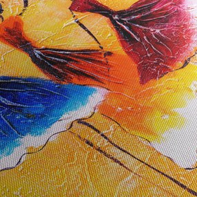Kép - olajfestmény, balerinák (90x60 cm)