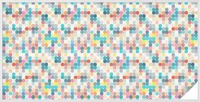 Öntapadós Ablakfólia Adatvédelem Színes négyzetek 200x100