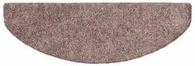 5 db öntapadós lépcsőszőnyeg 65 x 21 x 4 cm világosbarna félkör alakú nagy