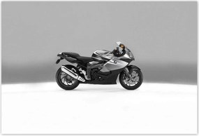 Poszterek 200x135 Szürke Bmw Motor versenyautó