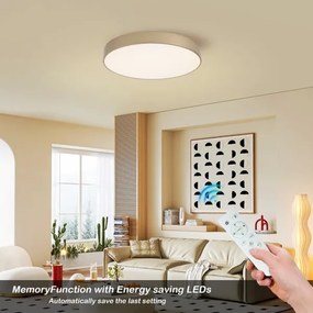 BRILAGI-LED Dimmelhető POOL SMART LED világítótest/60W/230V 50 cm Wi-Fi Tuya arany + távirányító