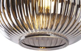 Okos mennyezeti lámpa fekete füstüveggel, beleértve a Wifi A60-at - Karel