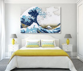 Kép reprodukció Kanagawa nagy hulláma - Kacušika Hokusai