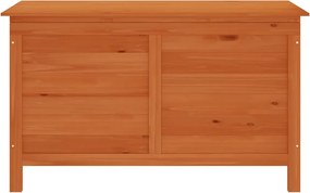 vidaXL tömör fenyőfa kerti tárolóláda 99x49,5x58,5 cm