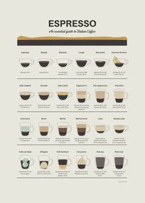 Illusztráció Espresso Guide, Dion Gem