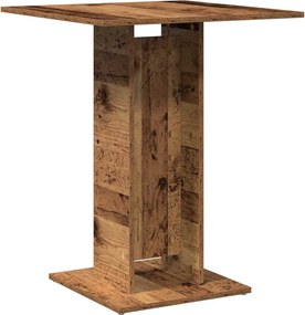 vidaXL antik fa szerelt fa bisztróasztal 60 x 60 x 75 cm