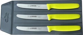 Giesser 3 db-os késkészlet 8365 lime 11cm