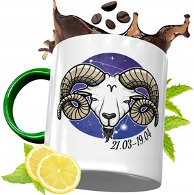 Bögre Zöld Csillagjegyek Horoszkóp Ajándék fényképes nyomtatással