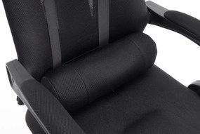 Fellow szövet irodai forgószék, dönthető háttámlával, lábtartóval, állítható fejtámlával