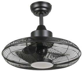 EGLO 35133 IGELDO Ventilátoros lámpa Fehér, Matt Fekete LED IP20