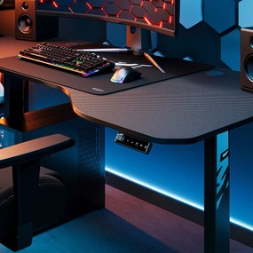 Diablo X-Tensio Állítható Magasságú Íróasztal 1600 Fekete