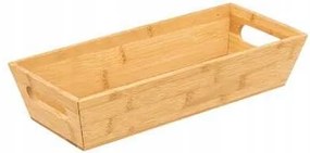 Kenyértartó Kosár 33x14cm Bambusz minimalista