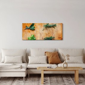 Kép - Gyógynövények (120x50 cm)