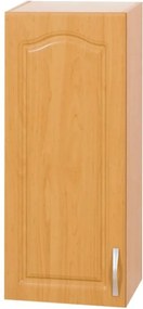 Konyhaszekrény, felső, éger, balos, LORA MDF NEW KLASIK W30/735