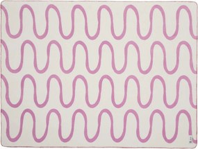 Rózsaszín takaró 150x200 cm Swirl – noo.ma