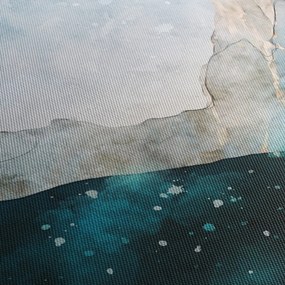 Kép - Hegyek rajza (90x60 cm)