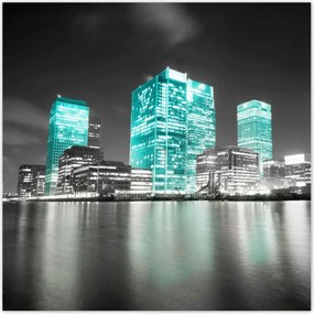 Poszterek 100x100 Fekete-fehér fotó Anglia