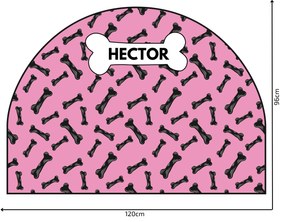 PIPPER. Védő textil falmatrica – Ív – Csontocskák Méret: 120x96cm, Indíték: név nélkül