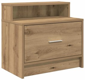 éjjeliszekrények fiókkal 2 db artisan tölgy 51 x 31 x 47 cm