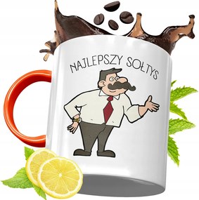 Narancssárga Bögre Soltys Ajándék fényképes nyomtatással