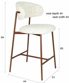 Claes alacsony bárszék