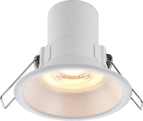 ENDON 81016 SHIELDECO Fürdőszobai Beépíthető Lámpa Matt Fehér, Átlátszó LED IP20