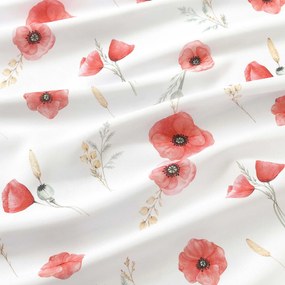 Goldea teflon szövet terítőknek - pipacsok 160 cm