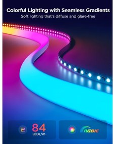 Govee - Neon MATTER LED saroksín 5m RGBIC Wi-Fi