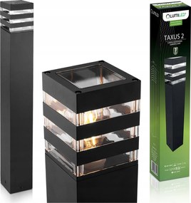 LED-es álló kerti lámpa oszlop 50cm kültéri E27 Led izzó 230V