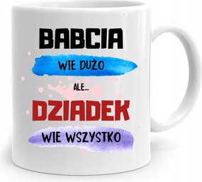 Nagypapa Napi Bögre Nagypapa Mindent Tud fényképes nyomattal