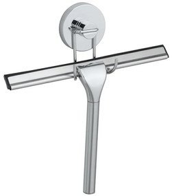 WENKO 20877100 - VACUUM-LOC kerek vízlehúzó, rozsdamentes acél/fényes króm/ezüst, 24,5x25 cm