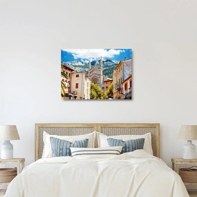 Üveg kép - Sóller, Mallorca (70x50 cm)