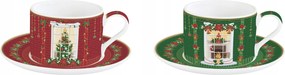 Csészék 2 db Karácsonyi készlet 240 ml szett Karácsony Easy Life