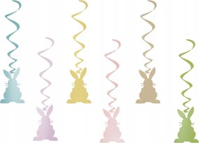 Függő dekoráció húsvéti nyuszi 6