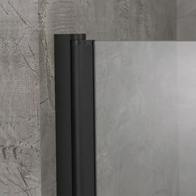 Eva kádparaván 70x140 cm Black