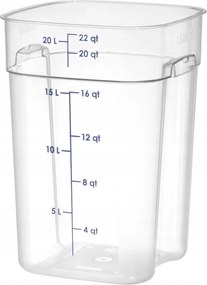 CamSquares Fresh Pro ételtároló doboz 20.8 l 289x289x401 mm